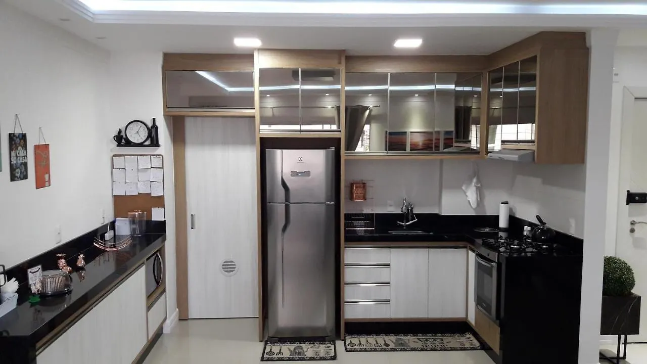 Apartamento 3 Dorm A 100 Metros Da Praia De Pereque Em Porto Belo Apartment Brazil